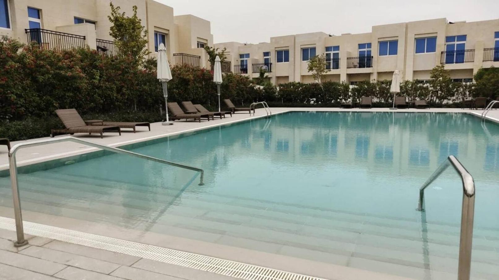 Villa Victoria Damac Hills 2 Family Retreat With Waterpark And Petting Farm Dubai Bagian luar foto