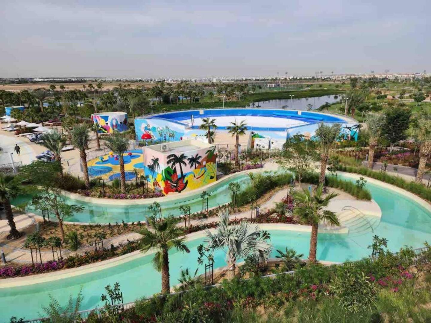 Villa Victoria Damac Hills 2 Family Retreat With Waterpark And Petting Farm Dubai Bagian luar foto